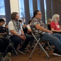 People at meeting
