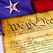Top part of US Constitution