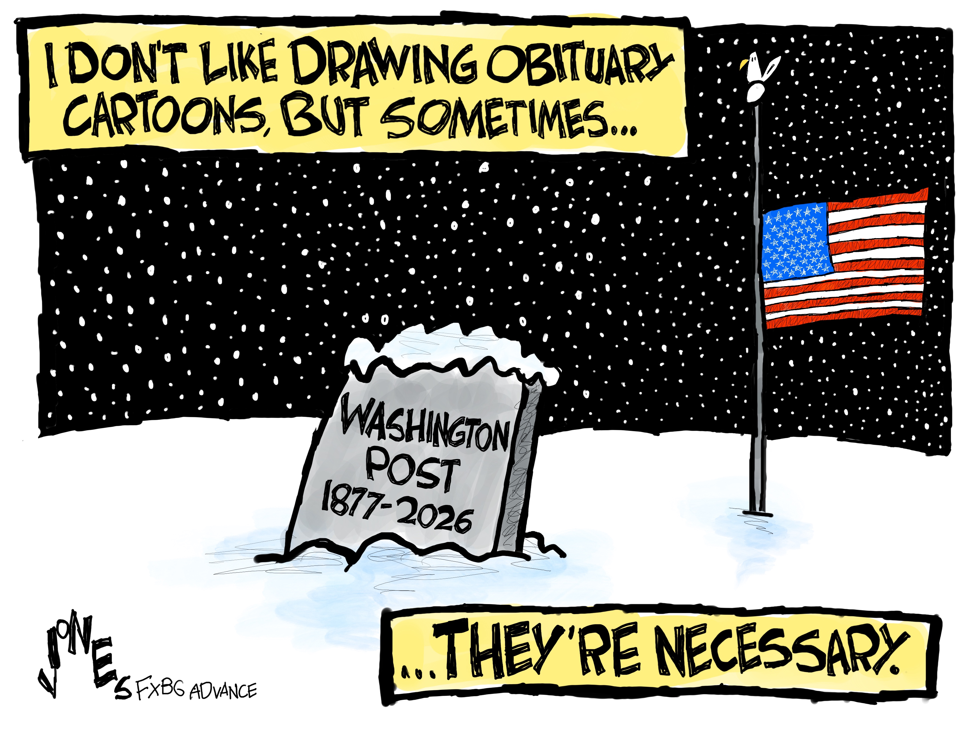 “Liberals Mourn the Death of Offensive Cartoon”