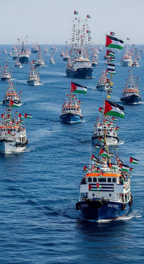 Global Sumud Flotilla aims to break Israel’s illegal blockade on Gaza