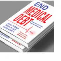 White book with words End Medical Debt