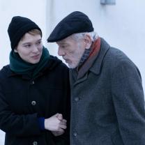 Young woman with older man